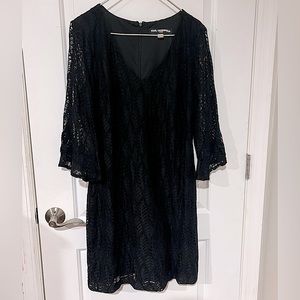 Karl Lagerfeld 3/4 sleeve lace dress - size 12